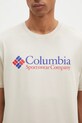 Columbia t-shirt beżowy 1680053.