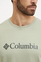 Μπλουζάκι Columbia CSC Basic Logo 1680053. πράσινο