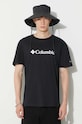 Ρούχα Columbia μπλουζάκι 1680053. μαύρο