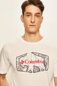 biela Columbia - Pánske tričko