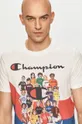 biały Champion - T-shirt 214345
