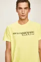 żółty Diesel - T-shirt Męski