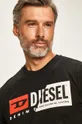 czarny Diesel T-shirt