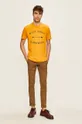 Lee - T-shirt żółty
