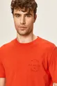 czerwony Lee - T-shirt