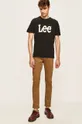 Lee - T-shirt czarny