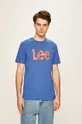 jasny niebieski Lee - T-shirt Męski