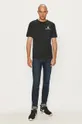 New Balance - T-shirt MT01560BK czarny