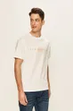 biały New Balance - T-shirt MT01516WT