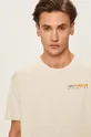 sivá New Balance - Pánske tričko MT01529SAH Pánsky