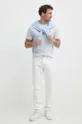 Lacoste cotton t-shirt blue