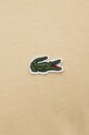 Бавовняна футболка Lacoste TH2038 бежевий