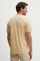 Îmbrăcăminte Lacoste tricou din bumbac TH2038 bej