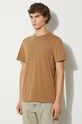 Clothing Lacoste t-shirt cotton Men's TH2038 brown