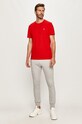 Lacoste t-shirt bawełniany TH2038 szary SS20