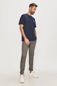 Lacoste t-shirt bawełniany TH2038 zielony SS20