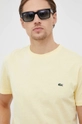 yellow Lacoste cotton t-shirt