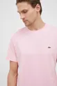 różowy Lacoste - T-shirt TH2038