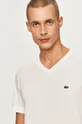 biały Lacoste - T-shirt TH2036