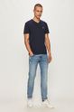 Lacoste - Тениска TH2036 тъмносин SS24