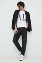 Armani Exchange tricou din bumbac alb 8NZTPA.ZJH4Z