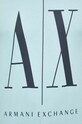 Armani Exchange t-shirt bawełniany 8NZTPA.ZJH4Z turkusowy