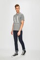 Бавовняна футболка Armani Exchange 8NZTPA.ZJH4Z сірий AA00
