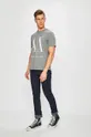 Бавовняна футболка Armani Exchange сірий