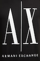 Armani Exchange t-shirt bawełniany czarny 8NZTPA.ZJH4Z