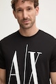 Armani Exchange t-shirt bawełniany 8NZTPA.ZJH4Z czarny