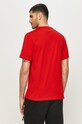 Odzież Converse - T-shirt 10007887.A06 czerwony