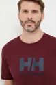 maroon Helly Hansen t-shirt HH LOGO T-SHIRT