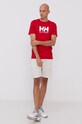 Helly Hansen tricou HH LOGO T-SHIRT 33979 rosu SS24
