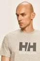 gray Helly Hansen t-shirt HH LOGO T-SHIRT