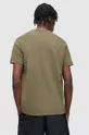 hnedá Bavlnené tričko AllSaints