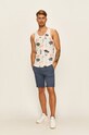 Tom Tailor Denim - Top 1020122 bílá SS20