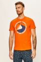 oranžová Tom Tailor Denim - Tričko Pánský