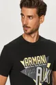 čierna Armani Exchange - Tričko