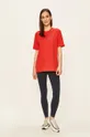 Russel Athletic - T-shirt czerwony