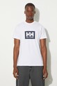 Helly Hansen cotton t-shirt TOKYO 53285 white AW24