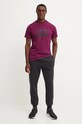Helly Hansen t-shirt bawełniany TOKYO fioletowy 53285