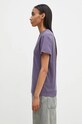 Bavlněné tričko Helly Hansen TOKYO 53285 fialová AW24