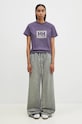 Helly Hansen tricou din bumbac TOKYO 53285 violet