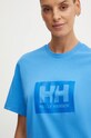 Pamučna majica Helly Hansen TOKYO plava 53285