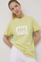 Helly Hansen cotton t-shirt TOKYO 53285 yellow AW24