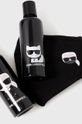 Karl Lagerfeld Zestaw podróżny - kosmetyczka, maseczka i dwa pojemniki 211W3916 Damski