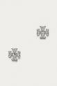 Tory Burch - Kolczyki KIRA PAVE STUD srebrny 53423