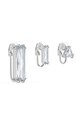 Swarovski - Náušnice klipsne MESMERA (3-pak) 5601534 strieborná SS21