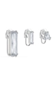 Swarovski Klipsy 5601534 (3-pack) srebrny