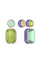 Swarovski - Náušnice ORBITA vícebarevná 5600519